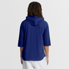 Texas Rangers Nike Authentic Collection Flux Dri-FIT Raglan 3/4-Sleeve Hooded T-Shirt for sale