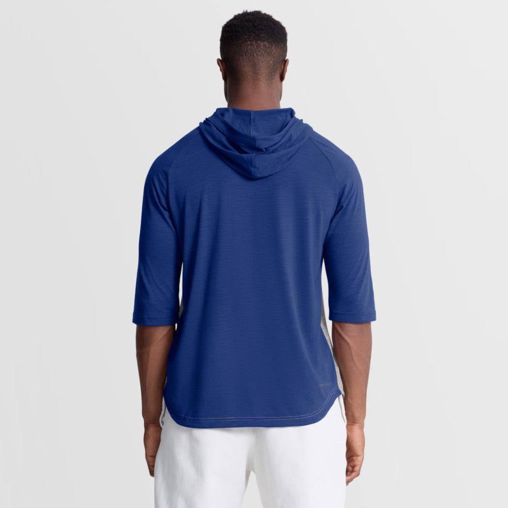 New York Mets Nike Authentic Collection Flux Dri-FIT Raglan 3/4-Sleeve Hooded T-Shirt for sale