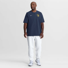 Milwaukee Brewers Nike Authentic Collection Dri-FIT Quarter-Zip Windshirt Lifestyle
