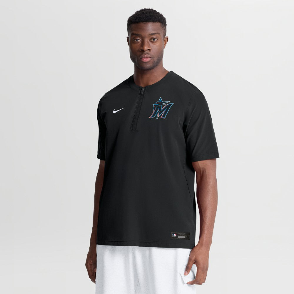 Miami Marlins Nike Authentic Collection Dri-FIT Quarter-Zip Windshirt Near Me