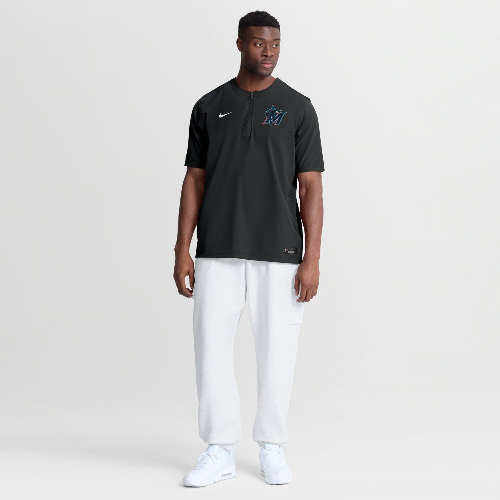 Miami Marlins Nike Authentic Collection Dri-FIT Quarter-Zip Windshirt Near Me