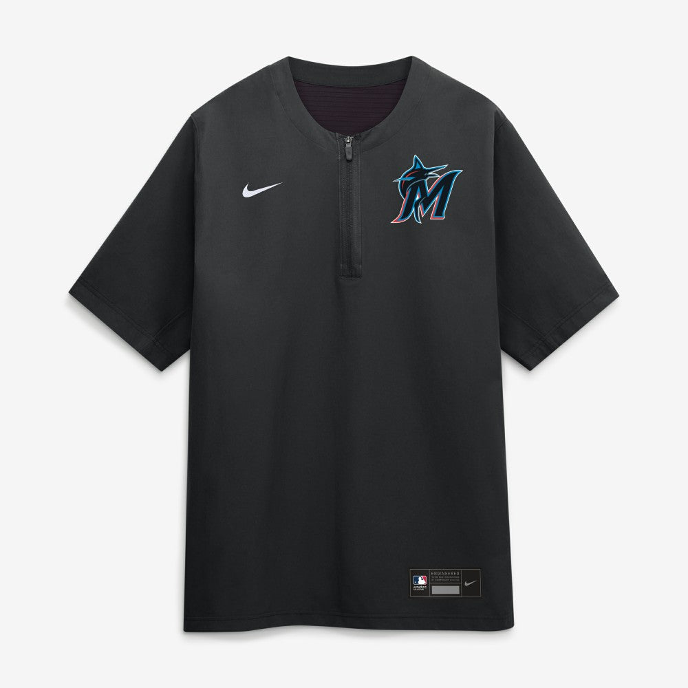 Miami Marlins Nike Authentic Collection Dri-FIT Quarter-Zip Windshirt Near Me