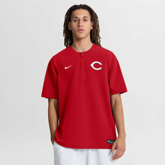 Cincinnati Reds Nike Authentic Collection Dri-FIT Quarter-Zip Windshirt Clearance