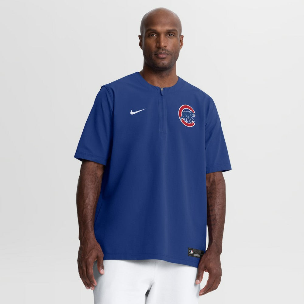 Chicago Cubs Nike Authentic Collection Dri-FIT Quarter-Zip Windshirt Lifestyle