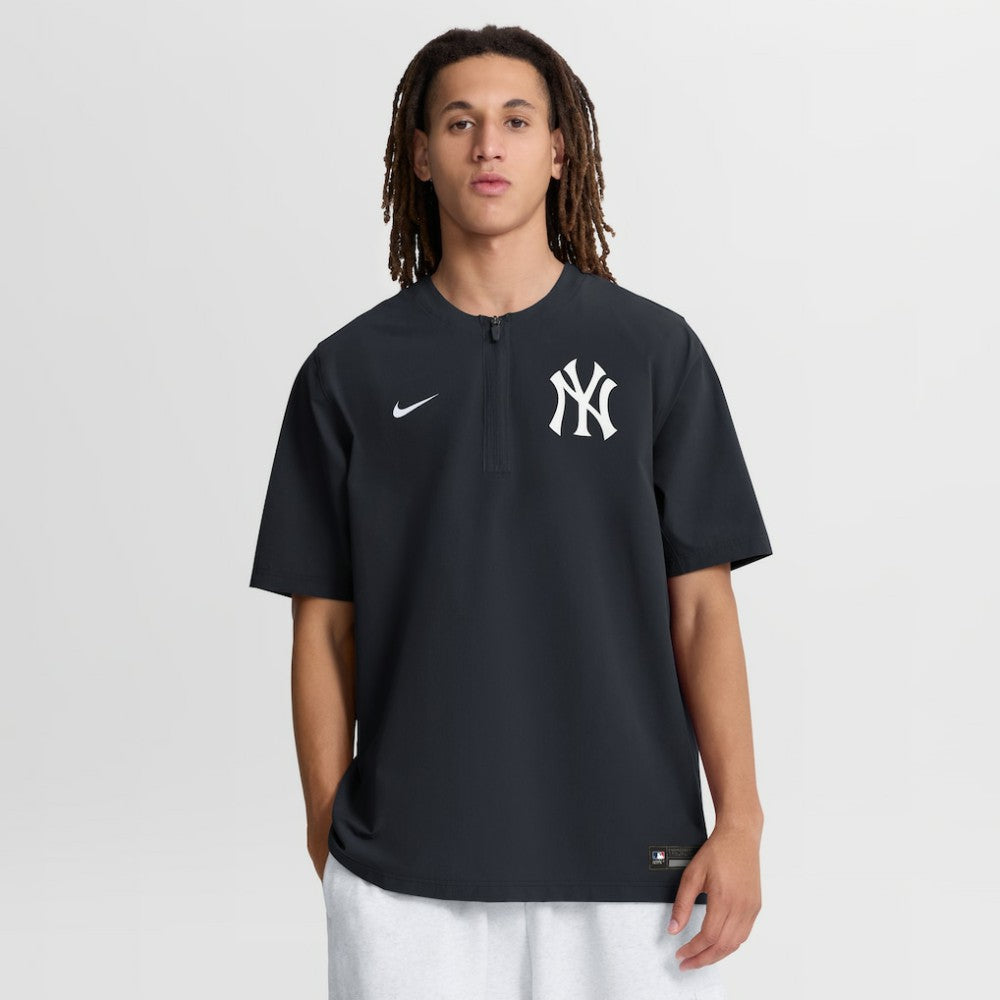 New York Yankees Nike Authentic Collection Dri-FIT Quarter-Zip Windshirt Clearance