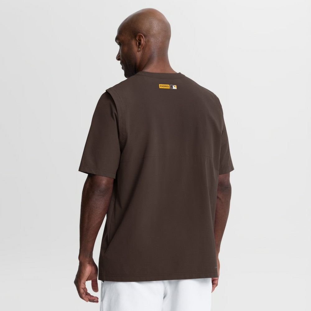 San Diego Padres Nike Authentic Collection Dri-FIT Quarter-Zip Windshirt discount
