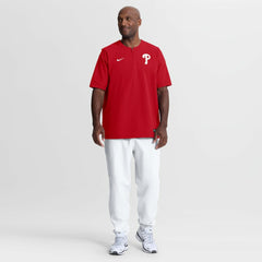 Philadelphia Phillies Nike Authentic Collection Dri-FIT Quarter-Zip Windshirt On Sale