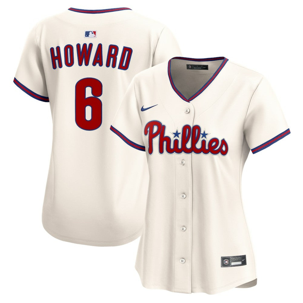 Ryan Howard Philadelphia Phillies Nike Women's Alternate 2 Limited Jersey On Sale