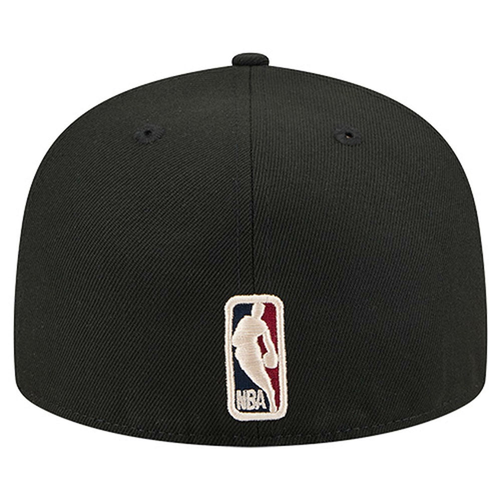 New Era - Milwaukee Bucks Core Logo 59FIFTY Fitted Hat - Black