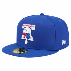New Era - Philadelphia 76ers Core Logo 59FIFTY Fitted Hat - Royal
