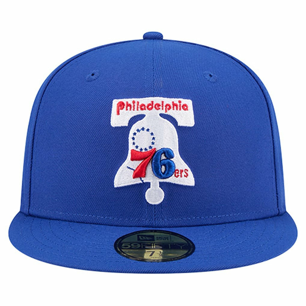 New Era - Philadelphia 76ers Core Logo 59FIFTY Fitted Hat - Royal