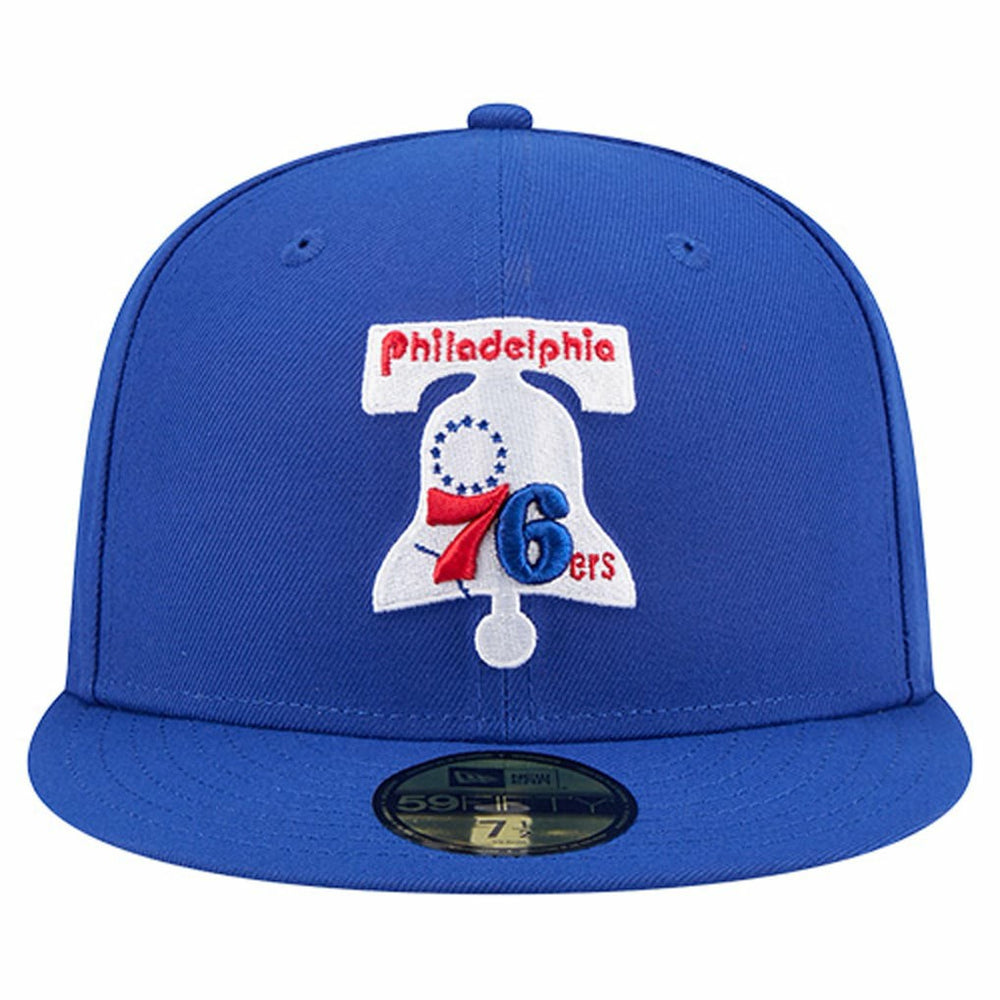 New Era - Philadelphia 76ers Core Logo 59FIFTY Fitted Hat - Royal