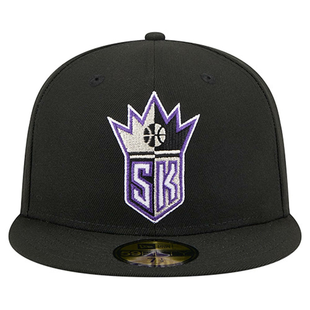 New Era - Sacramento Kings Core Logo 59FIFTY Fitted Hat - Black