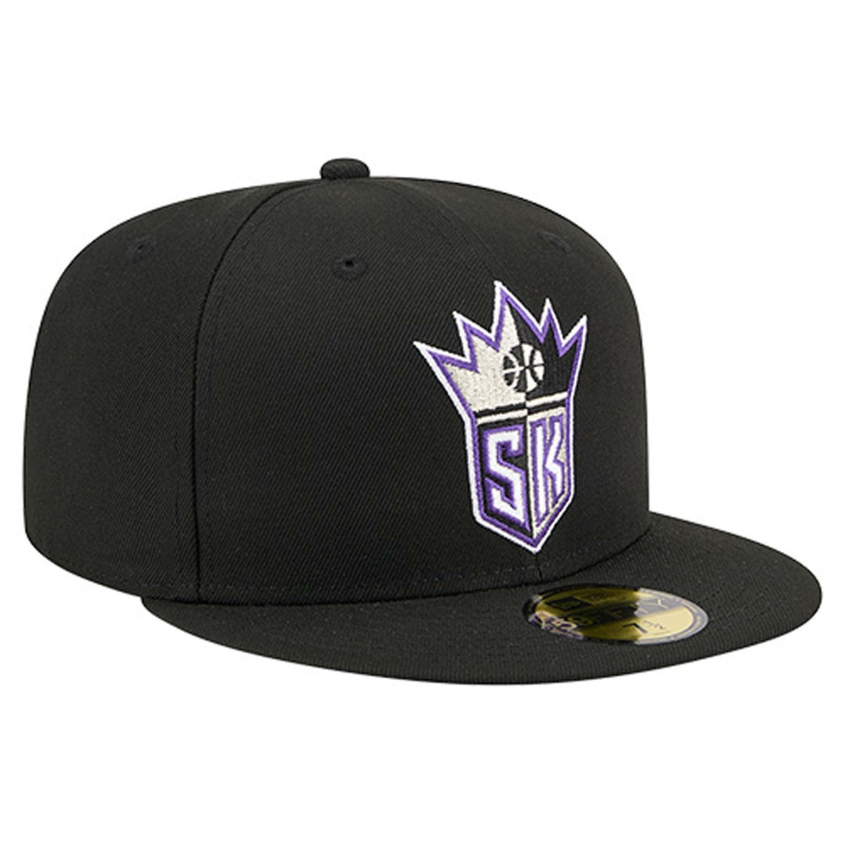 New Era - Sacramento Kings Core Logo 59FIFTY Fitted Hat - Black