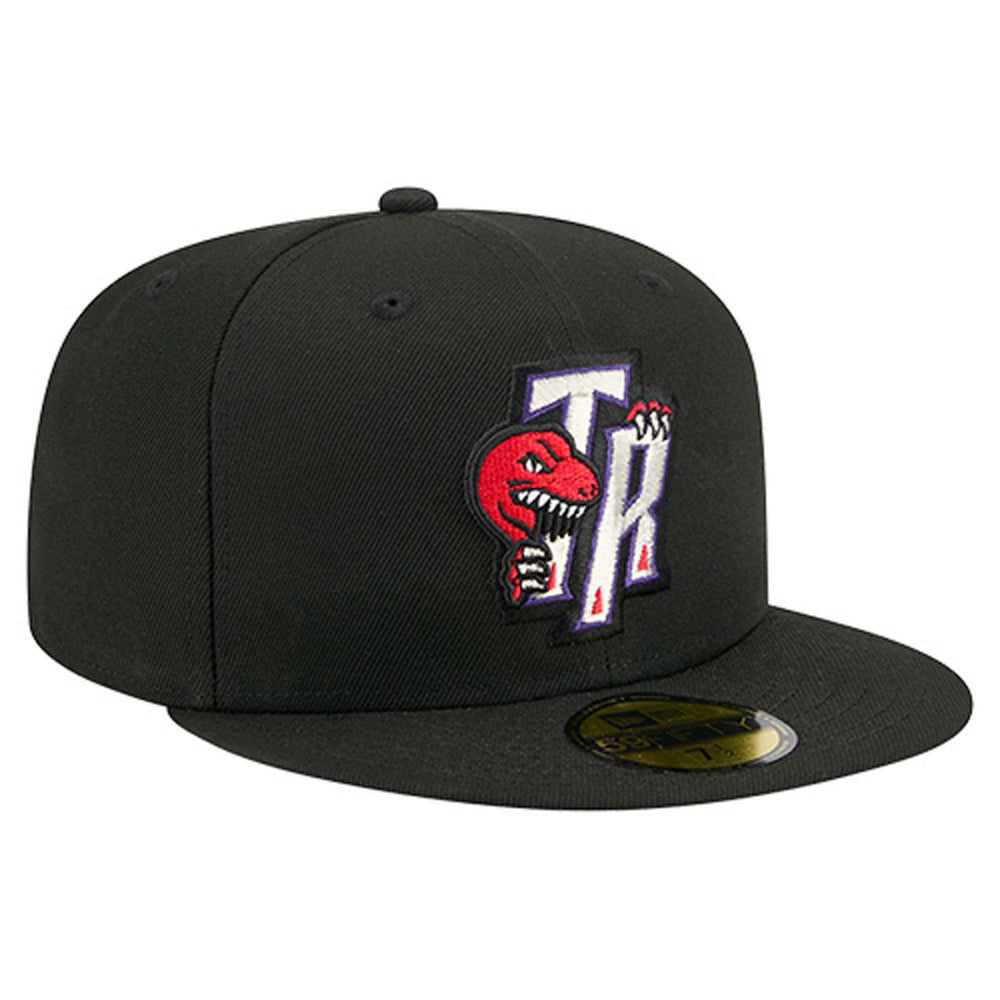 New Era - Toronto Raptors Core Logo 59FIFTY Fitted Hat - Black
