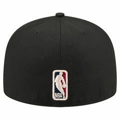 New Era - Chicago Bulls Core Logo 59FIFTY Fitted Hat - Black