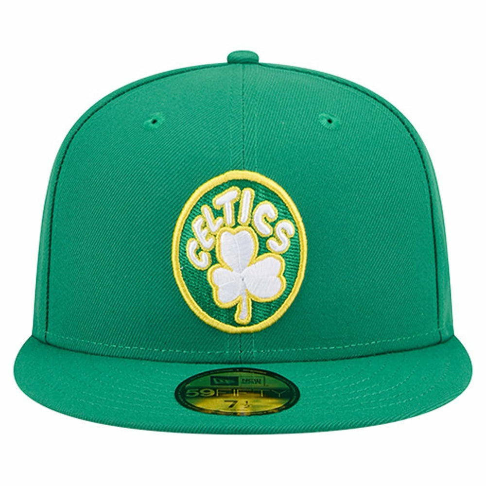 New Era - Boston Celtics Core Logo 59FIFTY Fitted Hat - Kelly Green