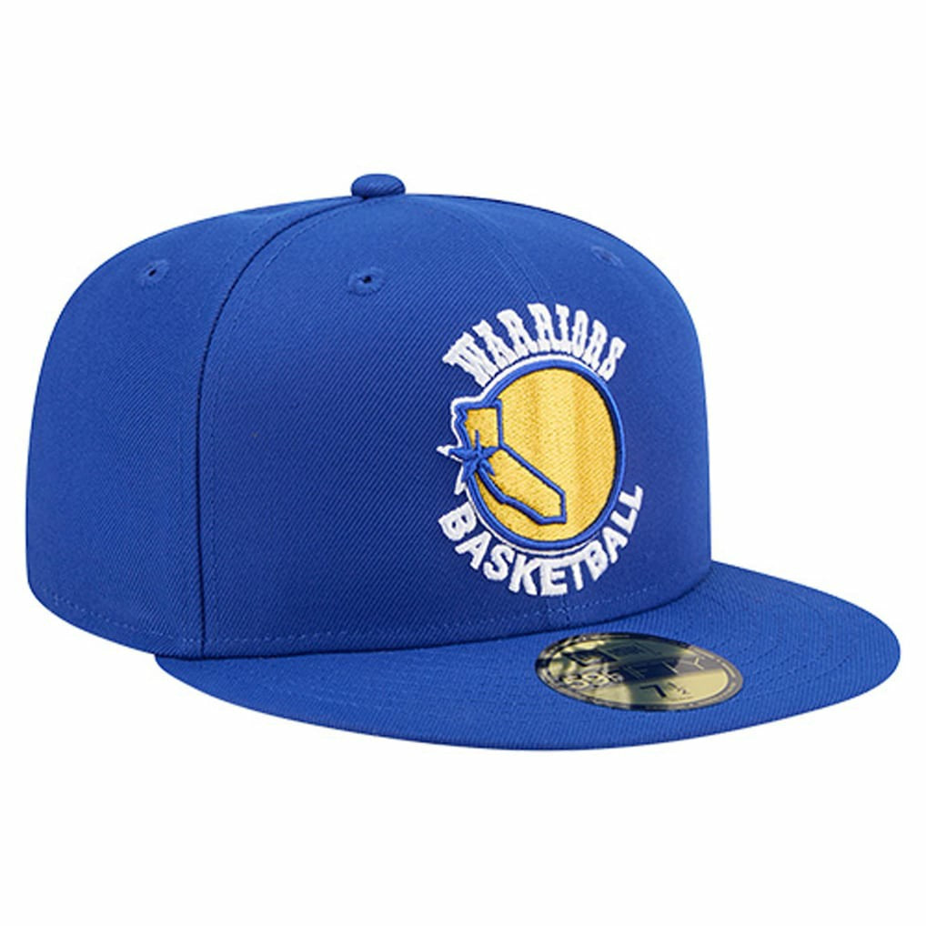 New Era - Golden State Warriors Core Logo 59FIFTY Fitted Hat - Royal