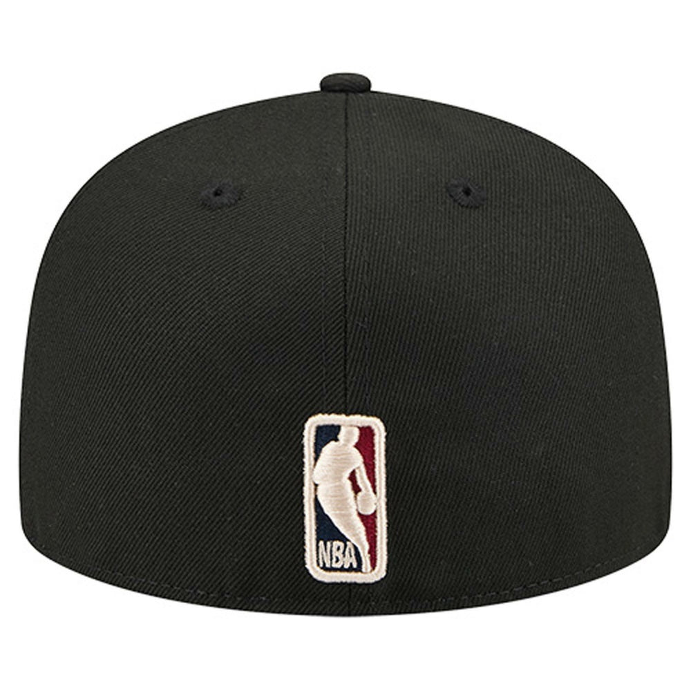 New Era - Miami Heat Core Logo 59FIFTY Fitted Hat - Black