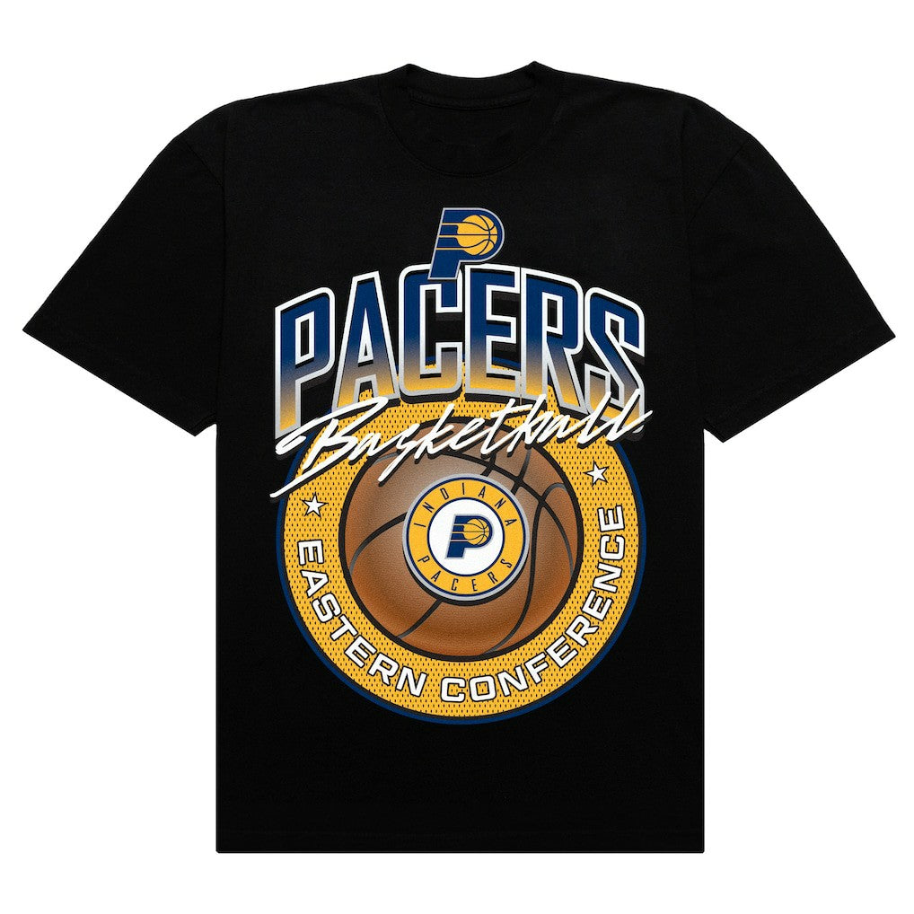 NBA - Indiana Pacers Authmade Basketball Mesh Premium T-Shirt - Black
