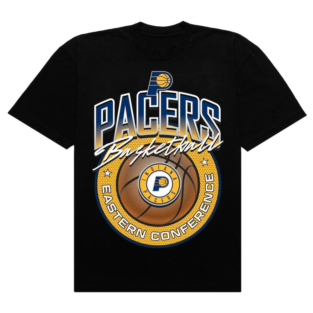 NBA - Indiana Pacers Authmade Basketball Mesh Premium T-Shirt - Black