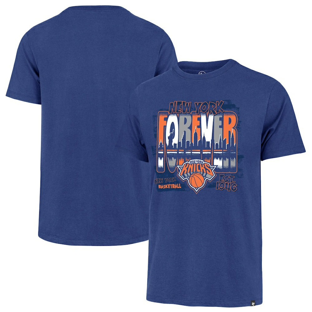 47 brand - New York Knicks '47 Super Regional Franklin T-Shirt - Blue