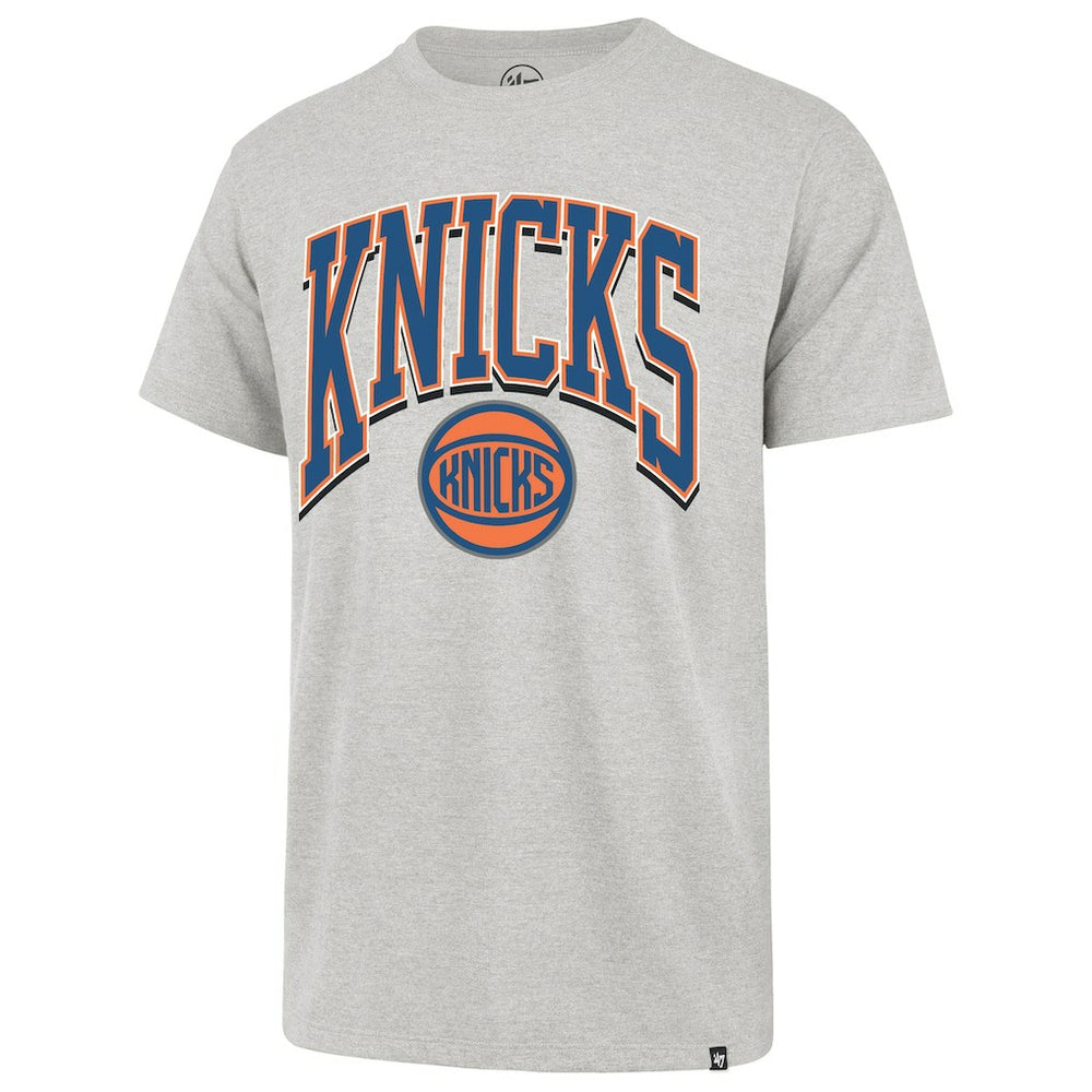 47 brand - New York Knicks '47 Walk Talk Franklin T-Shirt - Gray