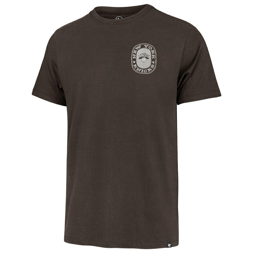 47 brand - New York Knicks '47 Back Canyon Franklin T-Shirt - Brown