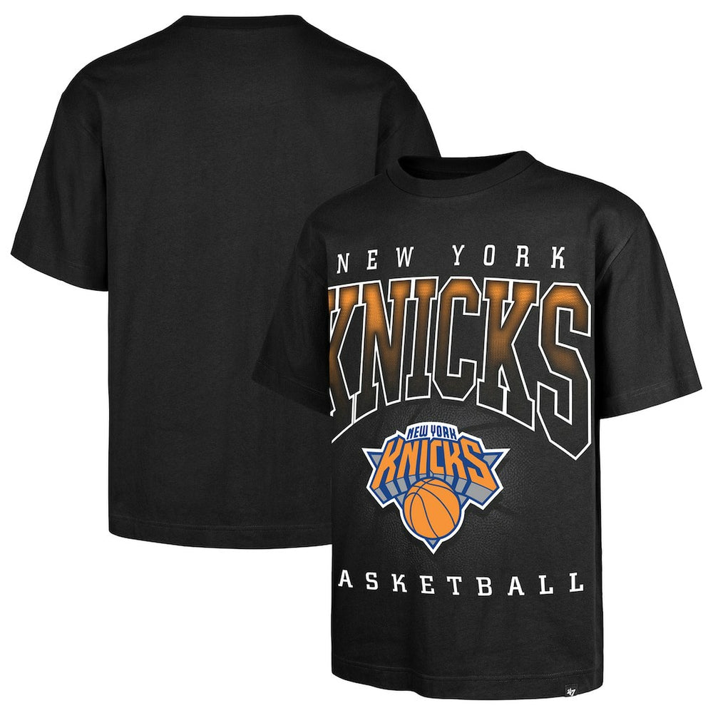 47 brand - New York Knicks '47 Afterhours Foundation Premium Heavyweight T-Shirt - Black