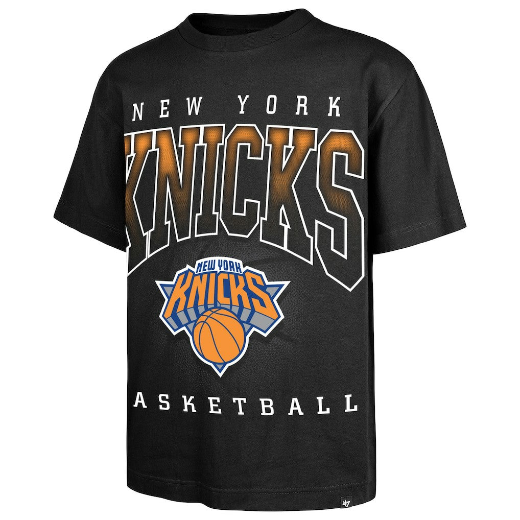 47 brand - New York Knicks '47 Afterhours Foundation Premium Heavyweight T-Shirt - Black