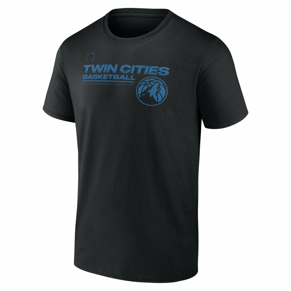 NBA - Minnesota Timberwolves Steadfast Effort T-Shirt - Black