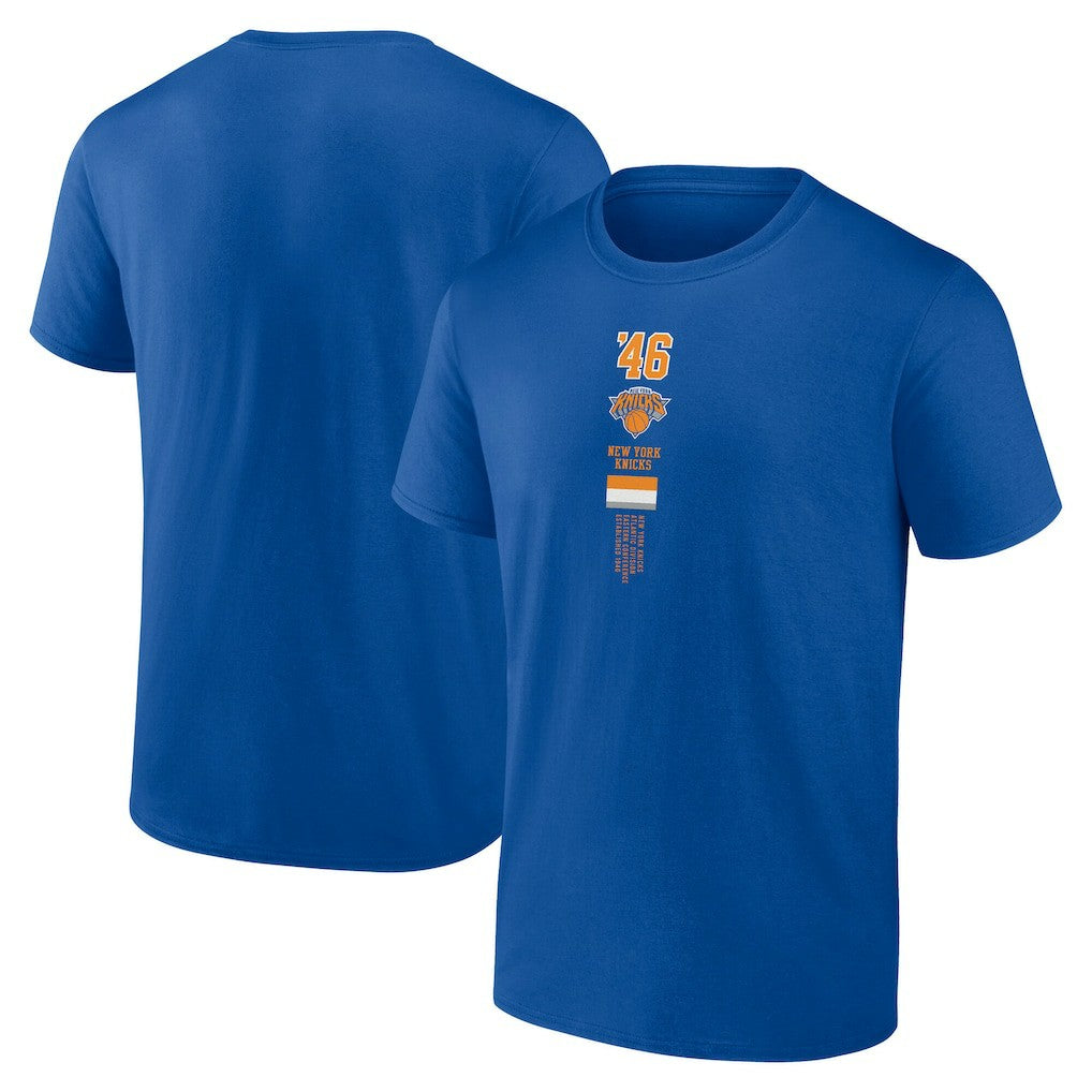 NBA - New York Knicks Basket T-Shirt - Blue