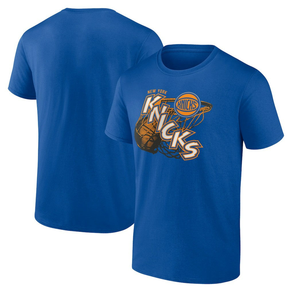 NBA - New York Knicks Earnest Passion T-Shirt - Blue