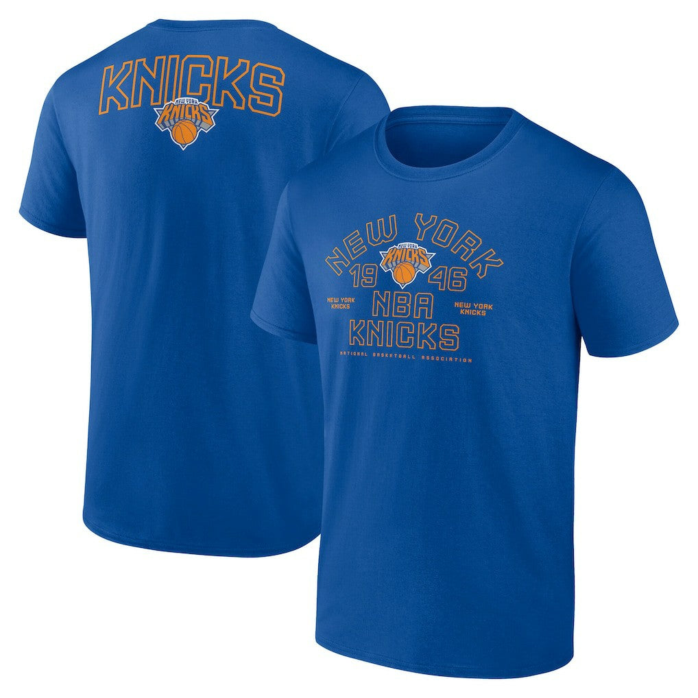 NBA - New York Knicks Indomitable Drive T-Shirt - Blue