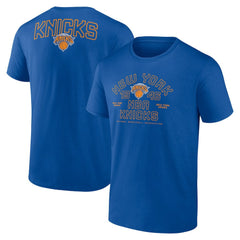 NBA - New York Knicks Indomitable Drive T-Shirt - Blue