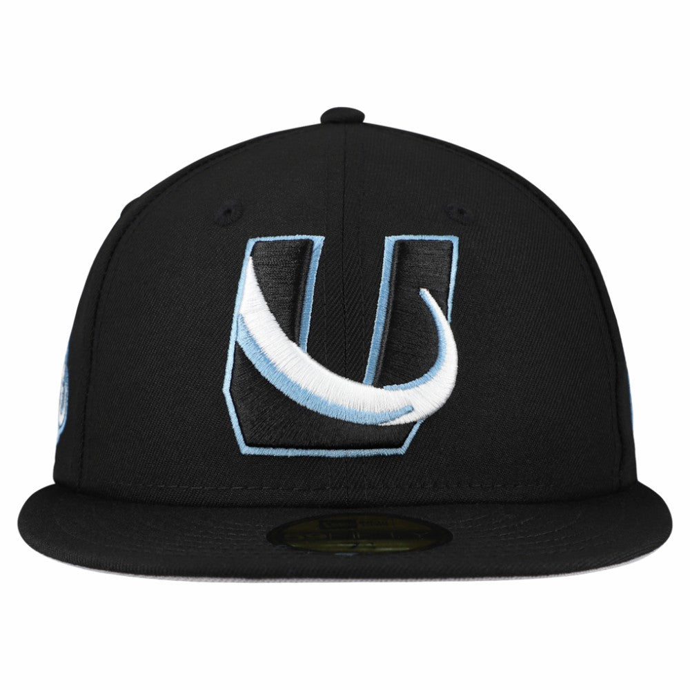 Utah Mammoth - New Era Team Secondary 59FIFTY Fitted Hat Black