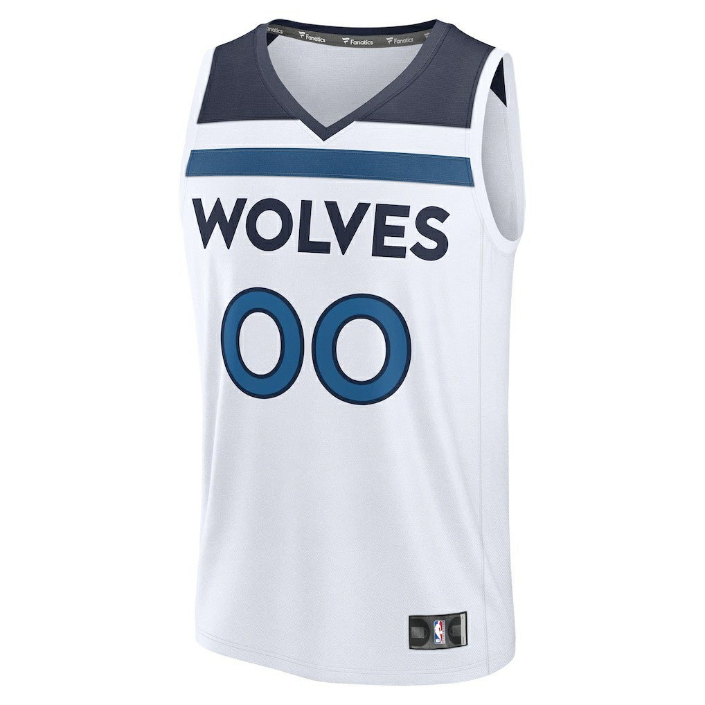 Fanatics - Minnesota Timberwolves Fastbreak Custom Jersey - Association Edition - White