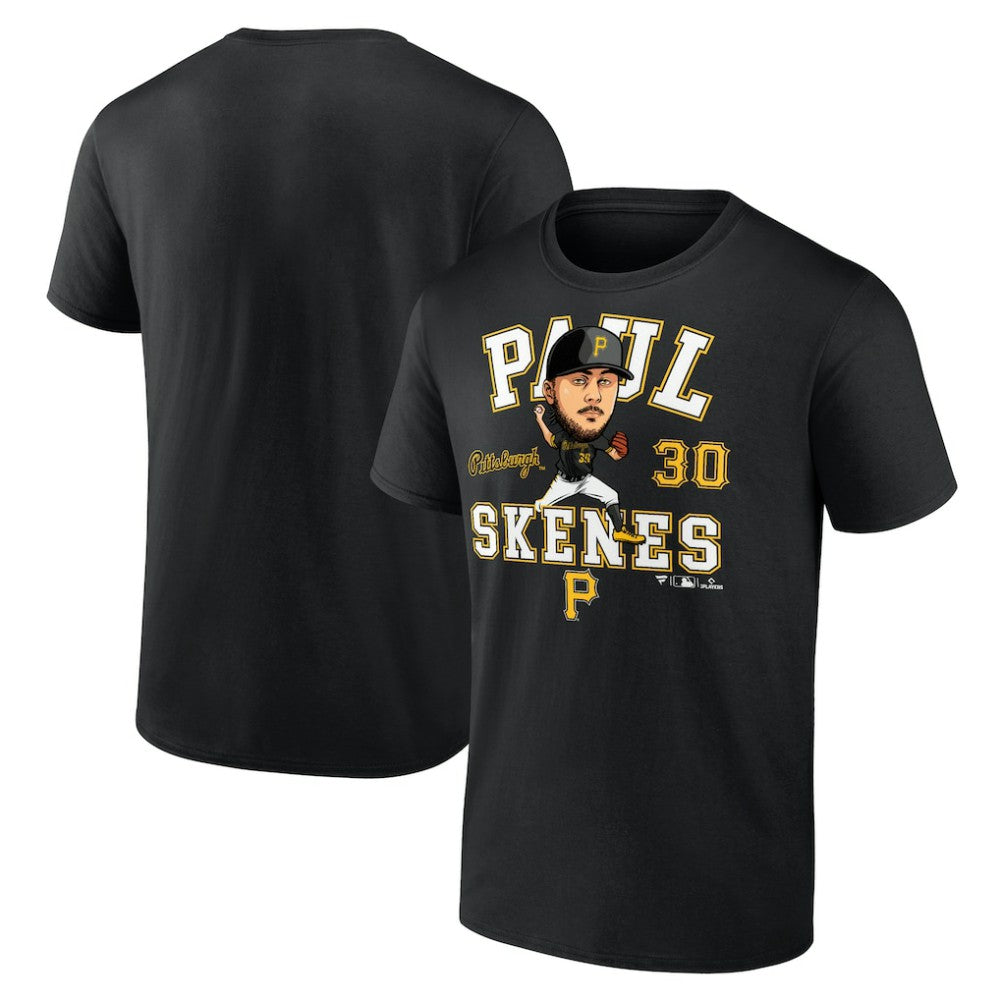 Paul Skenes Pittsburgh Pirates Fanatics Hometown Caricature T-Shirt Online