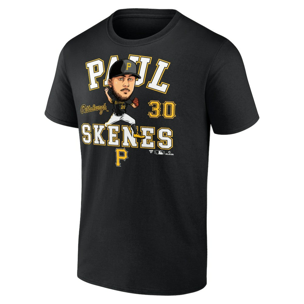 Paul Skenes Pittsburgh Pirates Fanatics Hometown Caricature T-Shirt Online