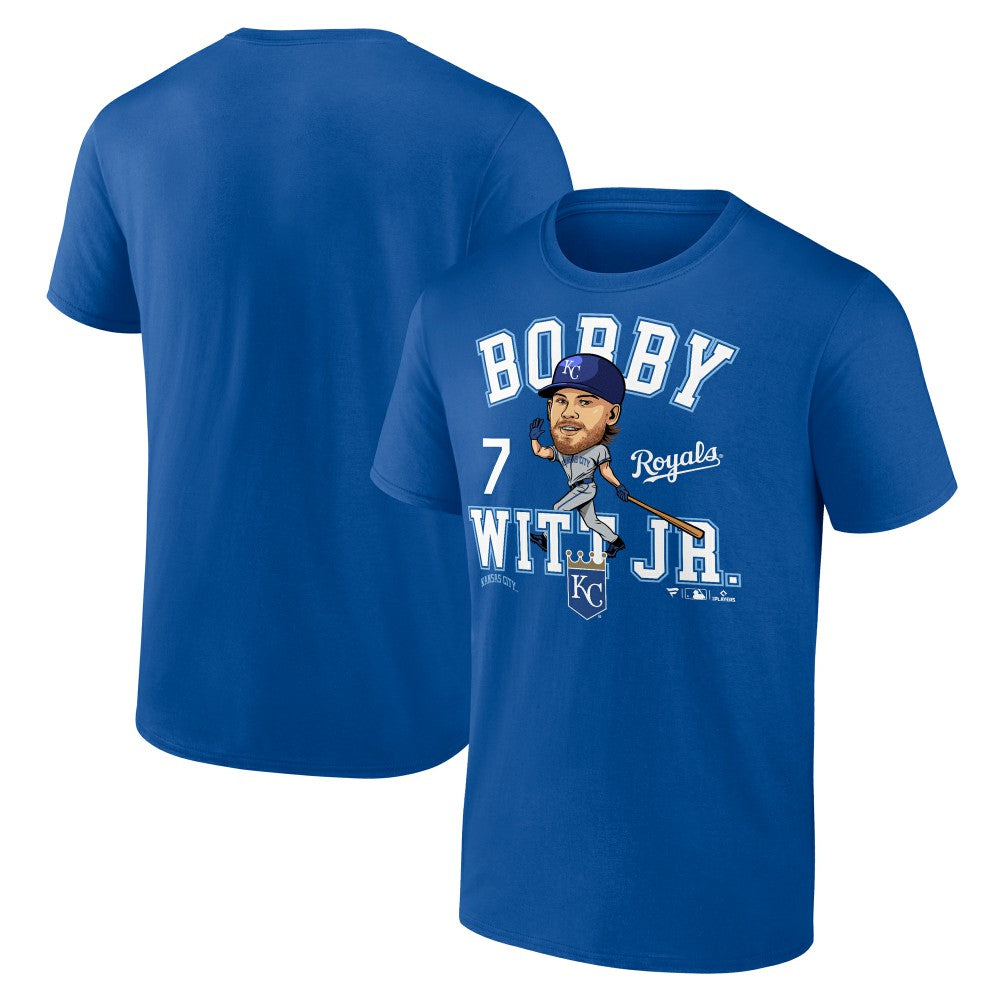 Bobby Witt Jr. Kansas City Royals Fanatics Hometown Caricature T-Shirt Clearance