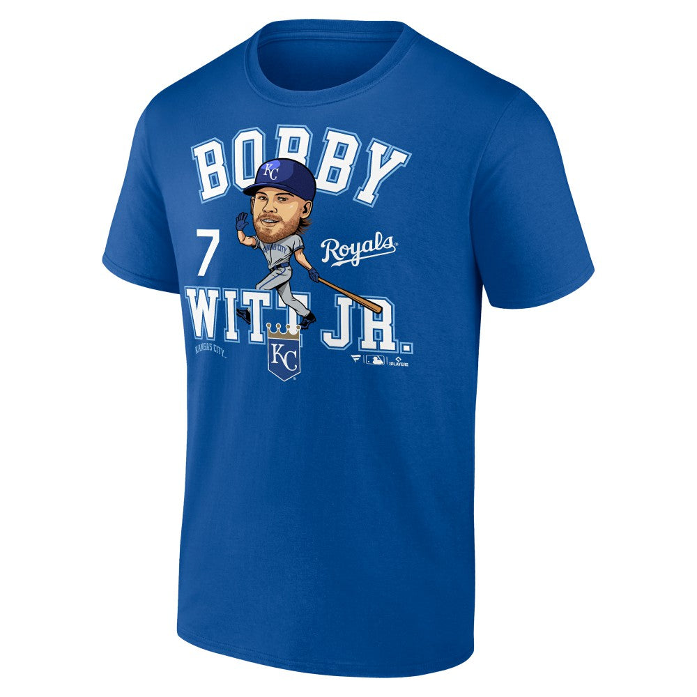 Bobby Witt Jr. Kansas City Royals Fanatics Hometown Caricature T-Shirt Clearance
