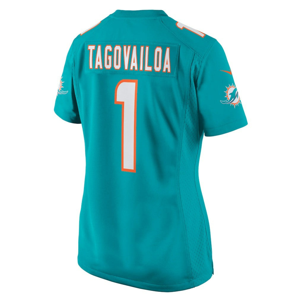 Tua Tagovailoa Miami Dolphins Women's Game Jersey Aqua - Nike