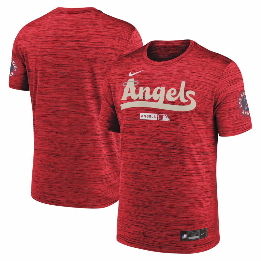 Los Angeles Angels Nike Authentic Collection City Connect Velocity Dri-FIT T-Shirt Online