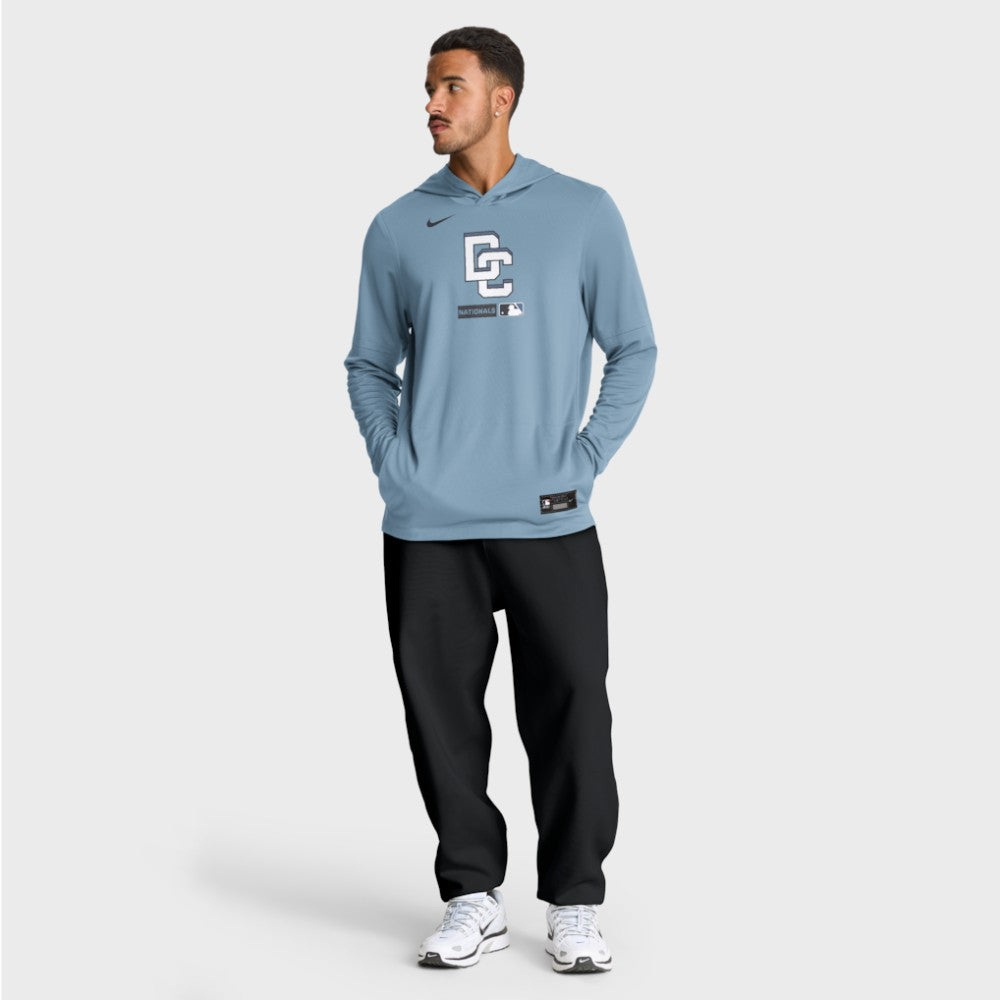 Washington Nationals Nike City Connect Dri-FIT Long Sleeve Hooded T-Shirt Online