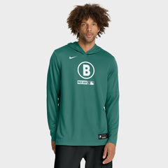 Boston Red Sox Nike City Connect Dri-FIT Long Sleeve Hooded T-Shirt Lifestyle