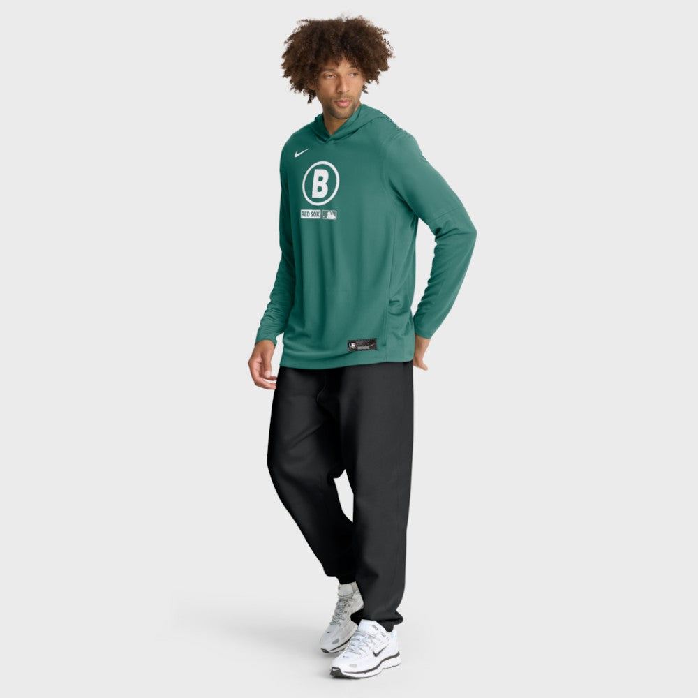 Boston Red Sox Nike City Connect Dri-FIT Long Sleeve Hooded T-Shirt Lifestyle