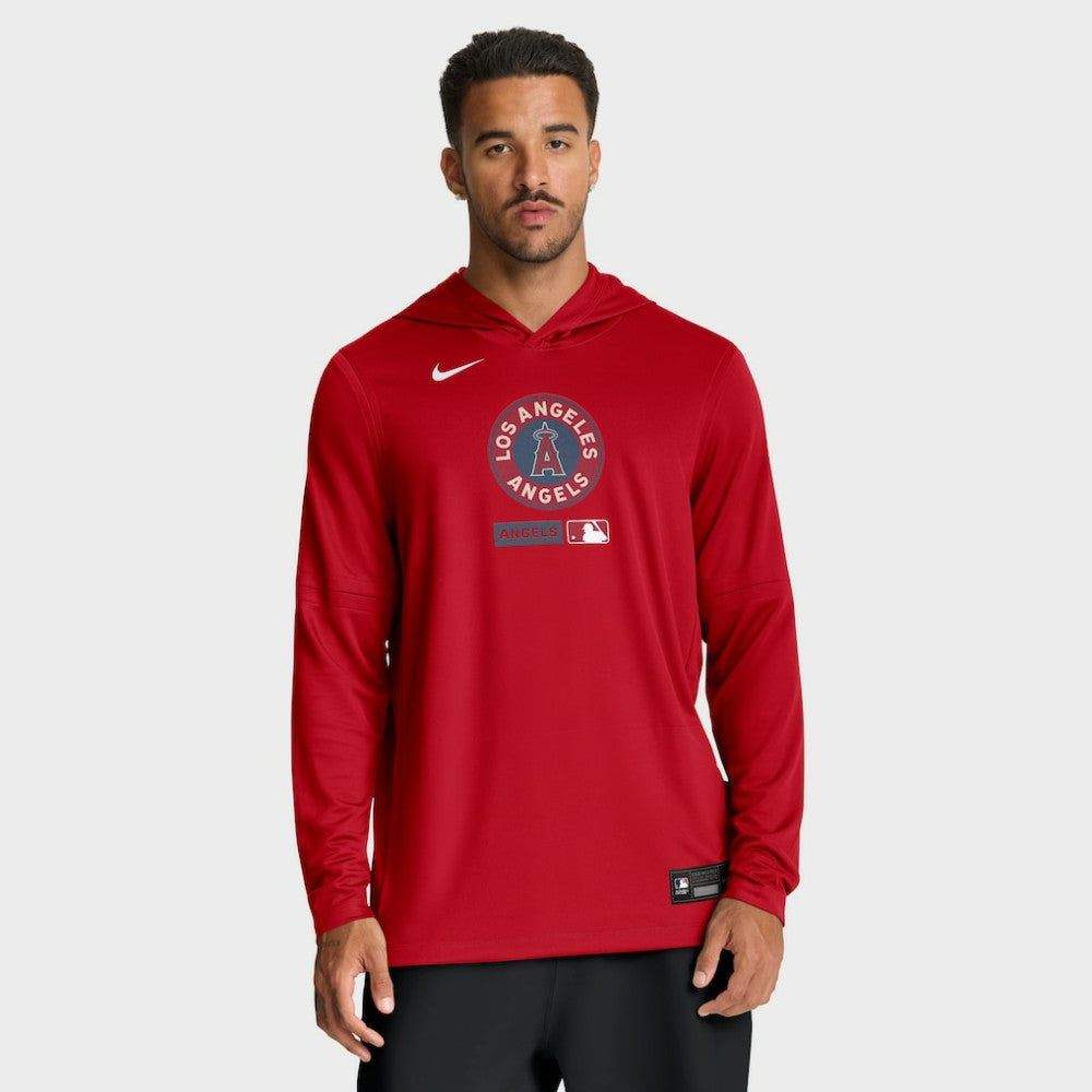 Los Angeles Angels Nike City Connect Dri-FIT Long Sleeve Hooded T-Shirt Near Me