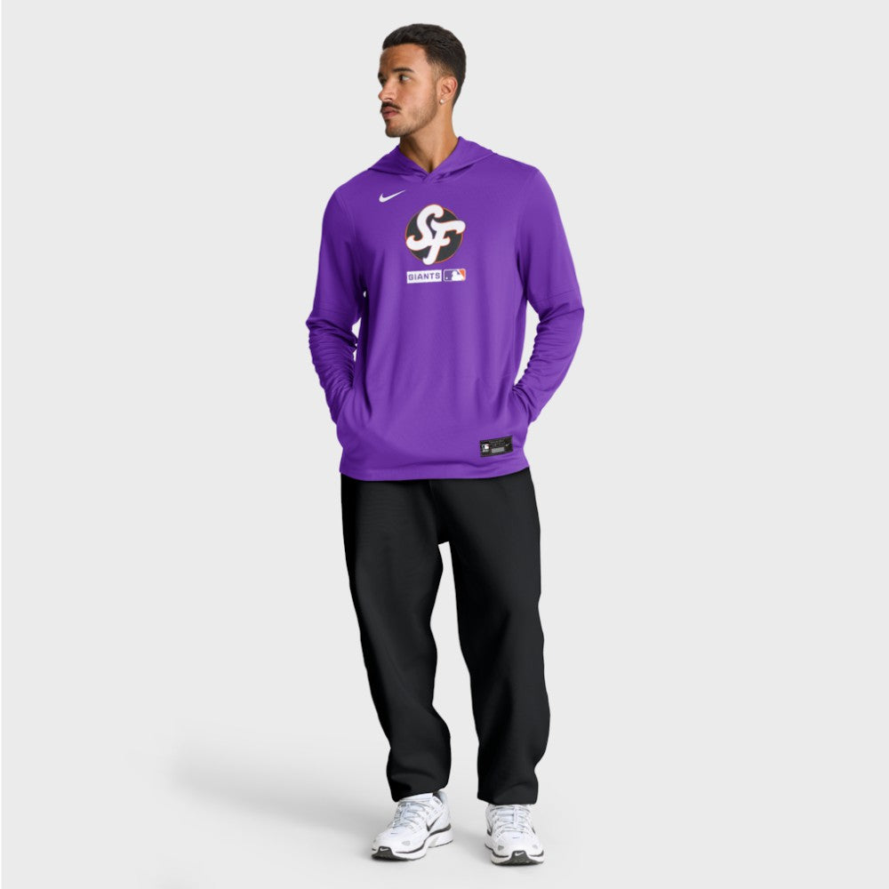 San Francisco Giants Nike City Connect Dri-FIT Long Sleeve Hooded T-Shirt Lifestyle