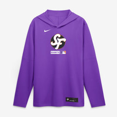 San Francisco Giants Nike City Connect Dri-FIT Long Sleeve Hooded T-Shirt Lifestyle