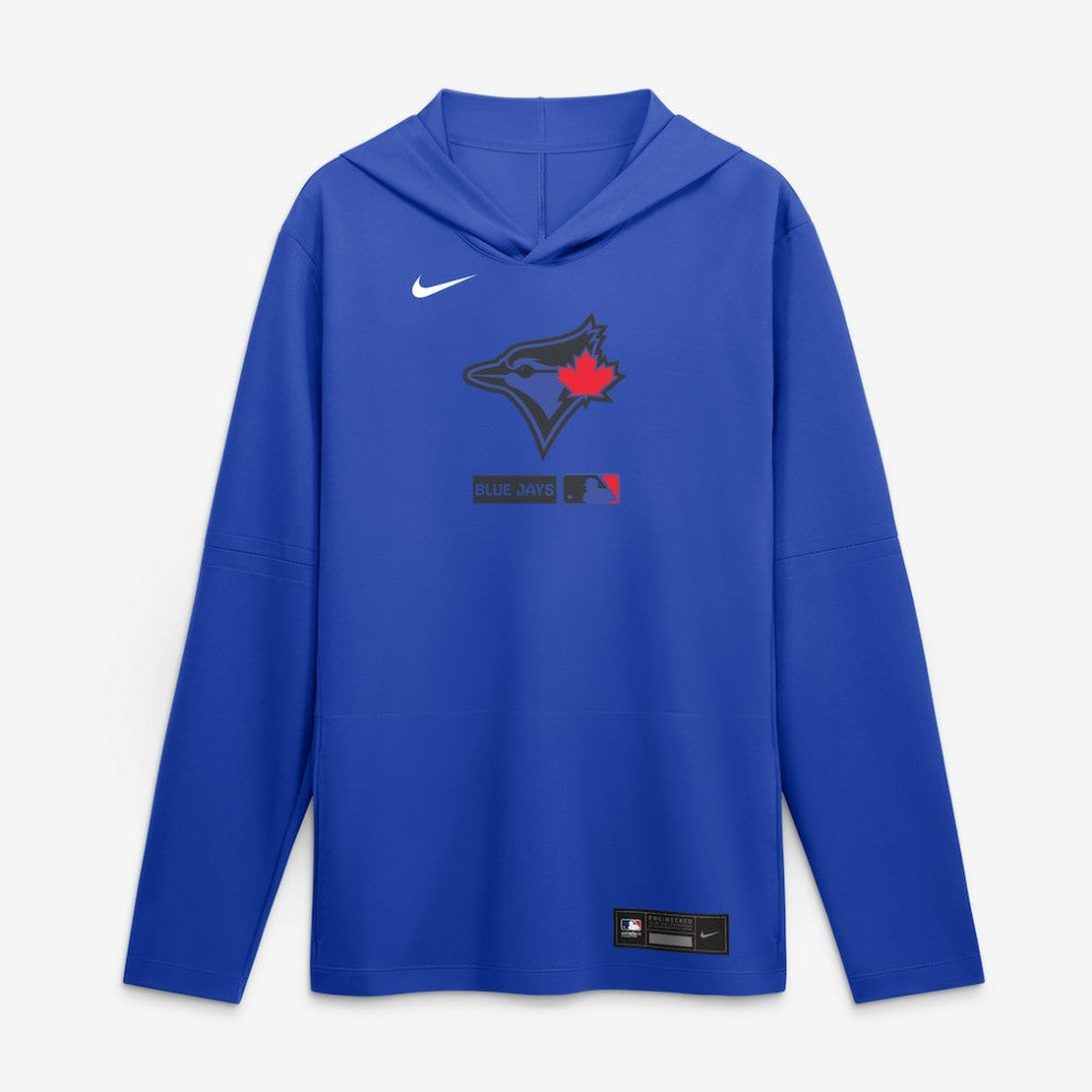 Toronto Blue Jays Nike City Connect Dri-FIT Long Sleeve Hooded T-Shirt for sale